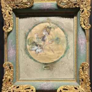 Nude with Love Birds