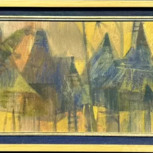 Landscape with Nipa Huts